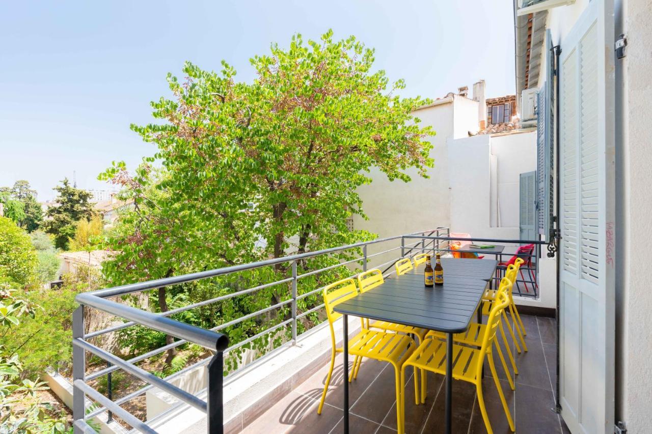 Le Concorde 3 - Appartement 2 Chambres - 8 Pers - Terrasse - Clim Marseille Luaran gambar